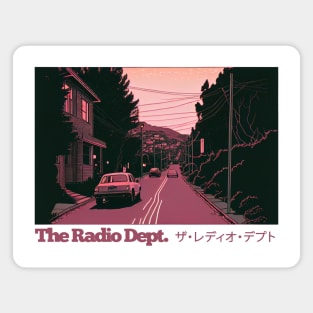 The Radio Dept • • Original Fan Retro Design Magnet